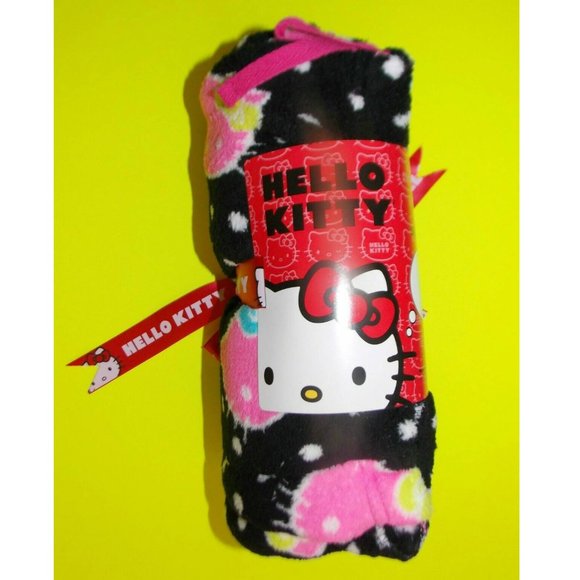 Hello Kitty Intimates & Sleepwear Sanrio Hello Kitty Color Fanatic Plush Pajama Pants Ribbon